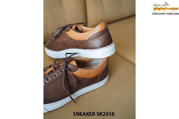 Giày da Sneaker nam dùng da kỳ đà SK2058 003