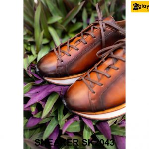 Giày da nam hàng hiệu trẻ trung Sneaker SK2043 004
