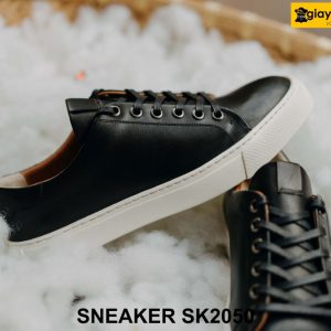 Giày da Sneaker nam đế bằng nhuộm màu SK2050 005