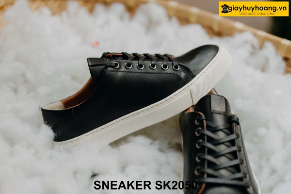 Giày da Sneaker nam đế bằng nhuộm màu SK2050 005