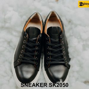 Giày da Sneaker nam đế bằng nhuộm màu SK2050 001
