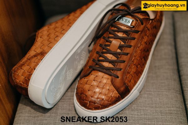 Giày Sneaker nam da bò đan xen nổi bật SK2053 004
