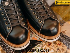 Giày da Sneaker nam buộc dây nam tính SK2054 004