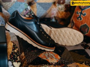 Giày da Sneaker nam buộc dây nam tính SK2054 003