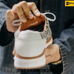 Giày Sneaker nam phối da trăn SK2056 005