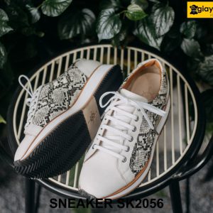 Giày Sneaker nam phối da trăn SK2056 003