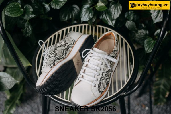 Giày Sneaker nam phối da trăn SK2056 003
