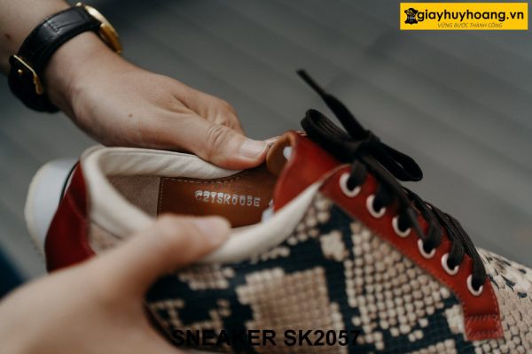 Giày da Sneaker nam thủ công cao cấp SK2057 004