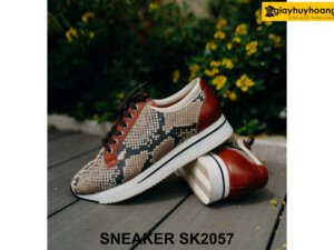 Giày da Sneaker nam thủ công cao cấp SK2057 003
