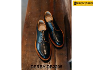 Giày da nam đế cao su chính hãng Derby DB2205 004
