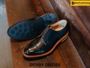 Giày da nam đế cao su chính hãng Derby DB2205 003