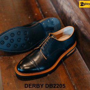 Giày da nam đế cao su chính hãng Derby DB2205 003
