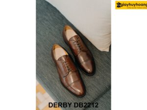 Giày tây nam từ da bê thảo mộc tự nhiên Derby DB2212 004