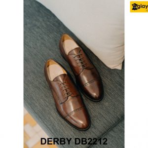 Giày tây nam từ da bê thảo mộc tự nhiên Derby DB2212 004