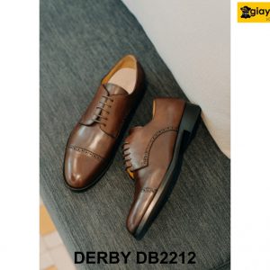 Giày tây nam từ da bê thảo mộc tự nhiên Derby DB2212 003