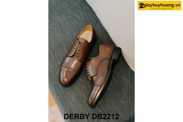 Giày tây nam từ da bê thảo mộc tự nhiên Derby DB2212 003