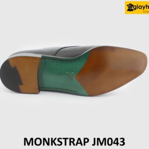 [Outlet size 40.43.46] Giày da nam màu đen công sở Monkstrap JW043 006