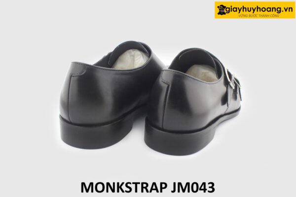 [Outlet size 40.43.46] Giày da nam màu đen công sở Monkstrap JW043 005