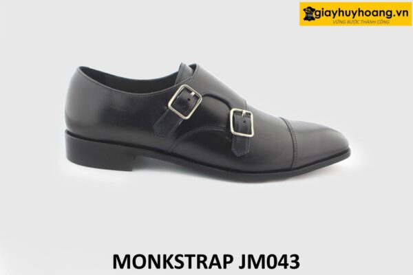 [Outlet size 40.43.46] Giày da nam màu đen công sở Monkstrap JW043 001