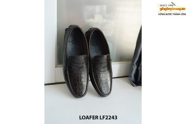 Giày lười nam cho tài xế lái xe đế mỏng Loafer LF2243 001