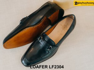 Giày lười nam da bê con mịn đẹp Penny Loafer LF2304 003