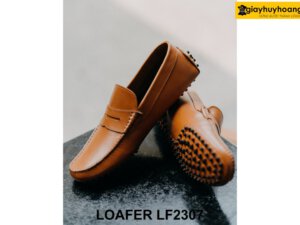 Giày lười nam đế bệt cao su gai Penny Loafer LF2307 004