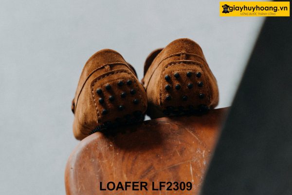 Giày lười nam lái xe da lộn Loafer LF2309 005