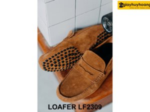 Giày lười nam lái xe da lộn Loafer LF2309 004