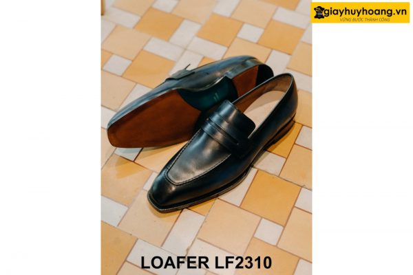 Giày lười nam đế da bò cao cấp Loafer LF2310 004