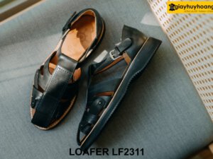 Giày rọ nam sandal da bò cao cấp Loafer LF2311 006