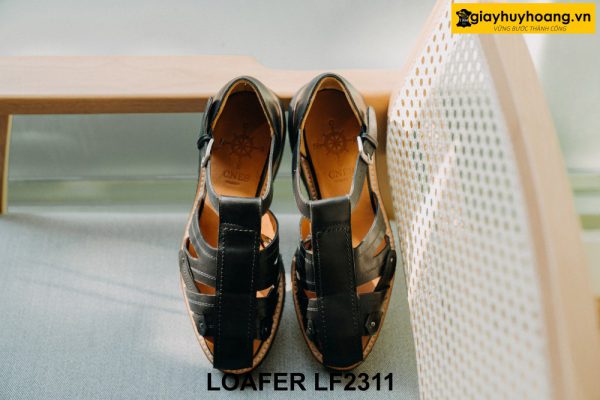 Giày rọ nam sandal da bò cao cấp Loafer LF2311 005