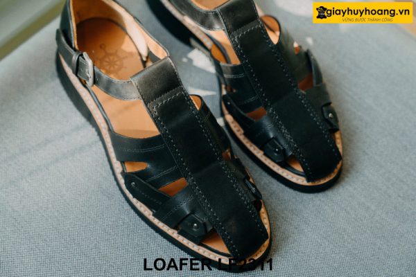 Giày rọ nam sandal da bò cao cấp Loafer LF2311 004