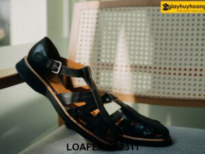 Giày rọ nam sandal da bò cao cấp Loafer LF2311 003