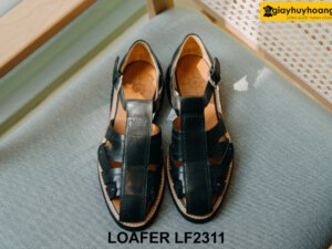 Giày rọ nam sandal da bò cao cấp Loafer LF2311 001