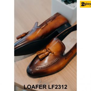 Giày da nam lười hàng hiệu chính hãng Loafer LF2312 004