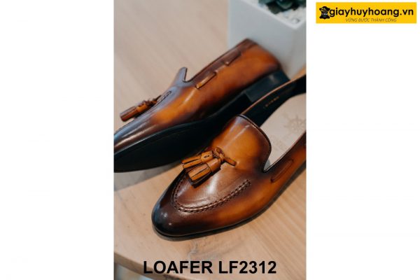Giày da nam lười hàng hiệu chính hãng Loafer LF2312 004