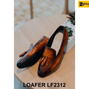 Giày da nam lười hàng hiệu chính hãng Loafer LF2312 003