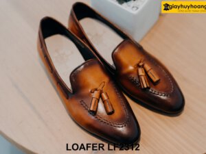 Giày da nam lười hàng hiệu chính hãng Loafer LF2312 001