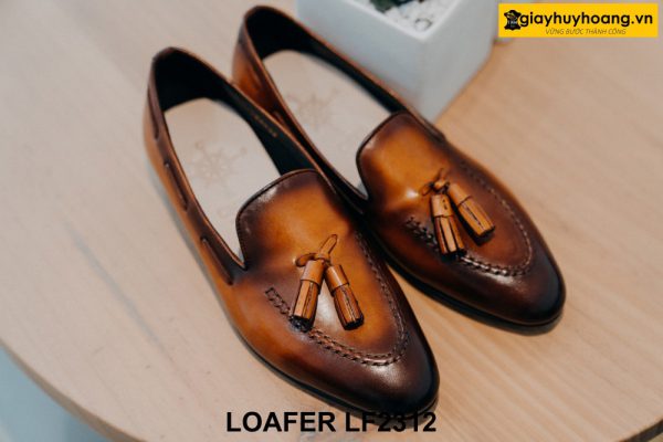 Giày da nam lười hàng hiệu chính hãng Loafer LF2312 001