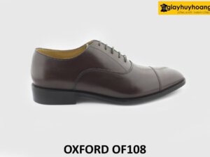 [Outlet size 40] Giày da nam màu nâu Oxford OF108 001