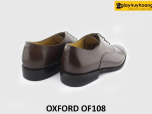 [Outlet size 40] Giày da nam màu nâu Oxford OF108 003