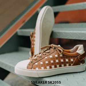 Giày Sneaker nam da bò sộc caro SK2055 003