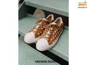 Giày Sneaker nam da bò sộc caro SK2055 002