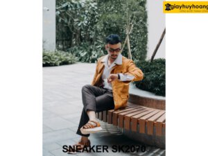 Giày da Sneaker nam thoáng mát thoải mái SK2070 006