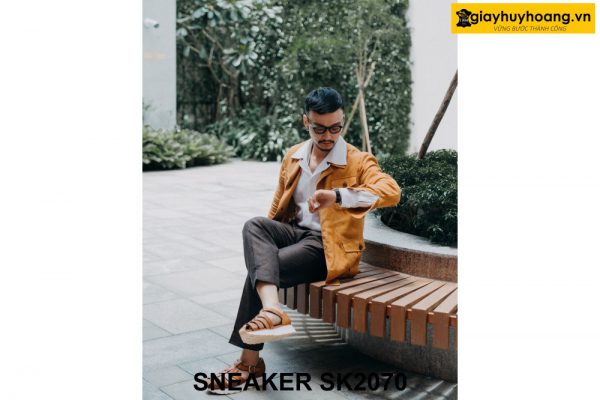 Giày da Sneaker nam thoáng mát thoải mái SK2070 006