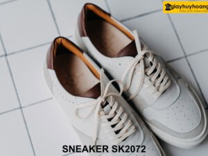 Giày da nam đế hộp sneaker thời trang SK2072 006