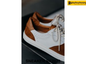 Giày da nam sneaker đóng thủ công handmade SK2073 005
