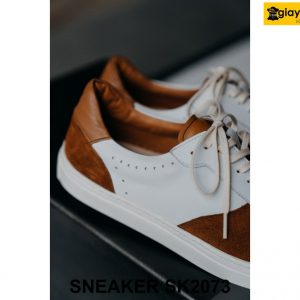 Giày da nam sneaker đóng thủ công handmade SK2073 005