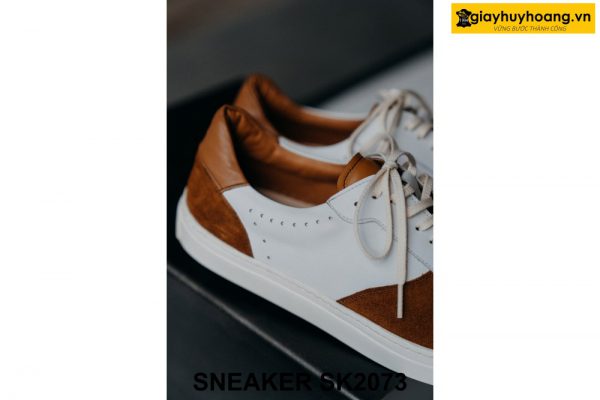 Giày da nam sneaker đóng thủ công handmade SK2073 005