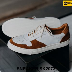 Giày da nam sneaker đóng thủ công handmade SK2073 004